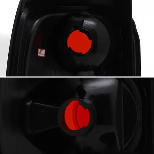 Vista 9 de SPEC-D TUNING Luces traseras de carcasa negra compatibles con Ford Explorer 1998-2001, Mercury Mountaineer 1998-2001, conjunto de par izquierdo +