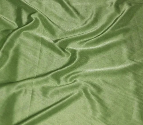 Vista 26 de Tela sólida de crepé satinado de 60 pulgadas de ancho vendida por yarda (Aqua)