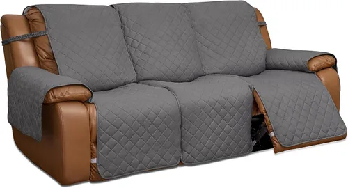 Vista 27 de Easy-Going Funda para Loveseat Reclinable de Gran Tamaño, Funda de Sofá Reversible para Reclinable Doble, Funda de Sofá Dividida para Cada Asiento