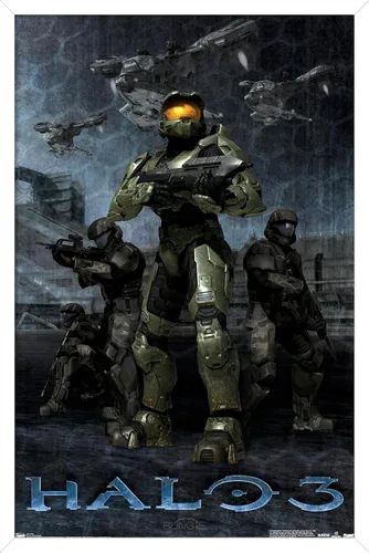Vista 8 de Trends International Halo 3 - Póster de pared Master Chief, 14.725 x 22.375 pulgadas, versión premium sin marco