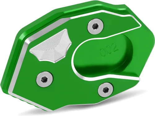 Vista 7 de Motocicleta Kickstand Extender Pie Lateral Soporte de Extensión Pad Placa de Soporte Para Kawasaki Z650 Z900 Z1000 Z1000SX ER-6N ZX6R ZX10R