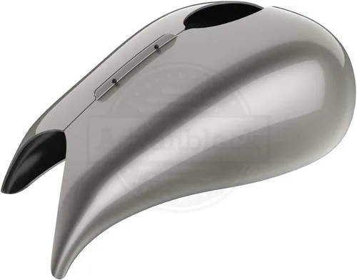 Vista 39 de Cubierta de tanque de combustible estirada para motocicleta Harley, cubiertas de tanque de 1 galón, protectores de combustible. Compatible