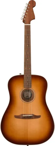 Vista 10 de Fender Redondo Player - Guitarra acústica, con garantía de 2 años, bronce satinado, diapasón de nogal
