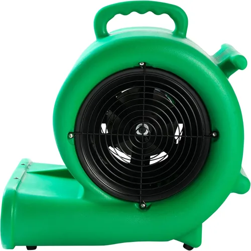 Vista 5 de Mounto Ventilador de secado de suelo Air Mover de 1/3hp de 2000 cfm, motor de aire de 3 velocidades con salida GFCI doble, cable de alimentación