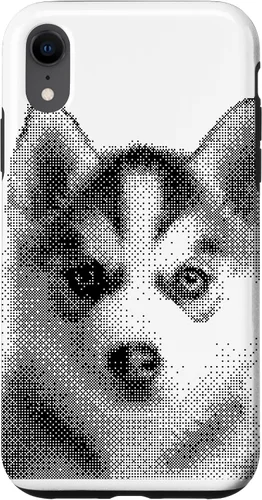 Vista 24 de Cute Siberian Husky for Dog Mom and Paw Parents Case for iPhone 16