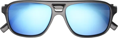Vista 2 de Steve Madden Gafas de sol Bugged Out Aviator para hombre gris oscuro 2205in Gris oscuro 56mm
