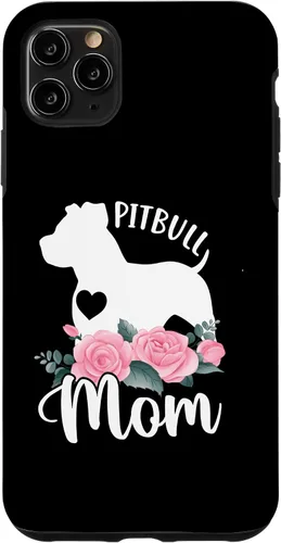 Vista 13 de Pitbull Mom Pitbulls Dog Cooler Saying Case for iPhone 17