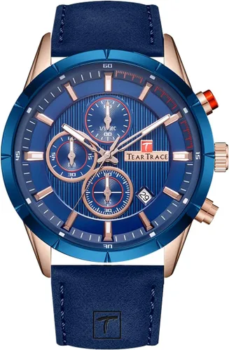Vista 7 de Mens Watches Analog Waterproof Watches for Men Chronograph Classical Fashion Dress Mens Wrist Watch Relojes para Hombres Christmas Gift for Men