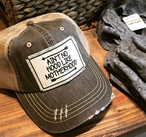 Vista 7 de Funny Hats for Women and Girls, Distressed Trucker Baseball Cap with Sayings