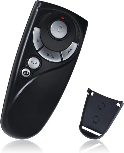 Vista 7 de Eogifee UC7083T - Ventilador de techo con mando a distancia de Hampton Bay con botón de marcha atrás 3 velocidades de control, solo montaje en pared