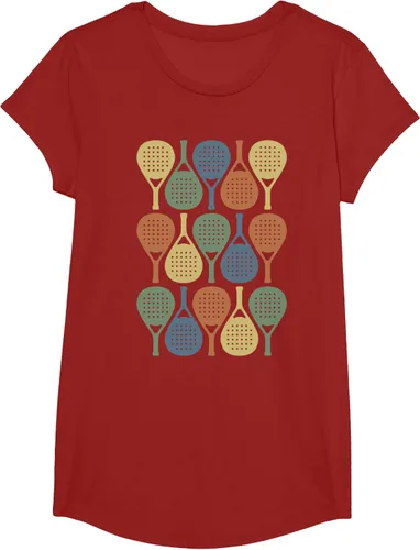 Vista 52 de Vintage Retro Padel Camiseta de Padel Sports Lover