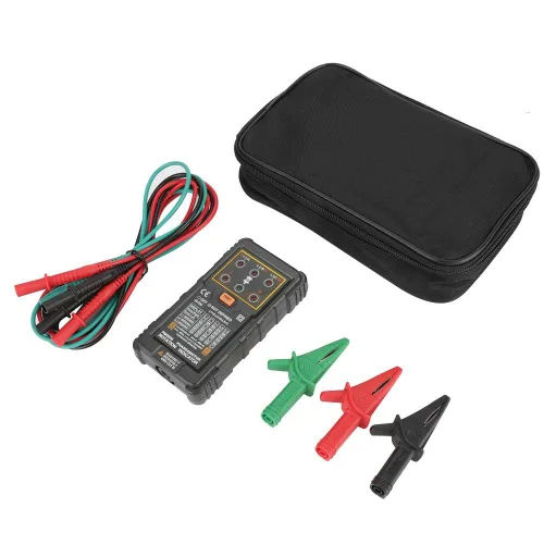 Vista 3 de Probador de rotación de motor trifásico portátil de mano Probador de rotación de motor para instalar reparación mantenimiento sistema trifásico