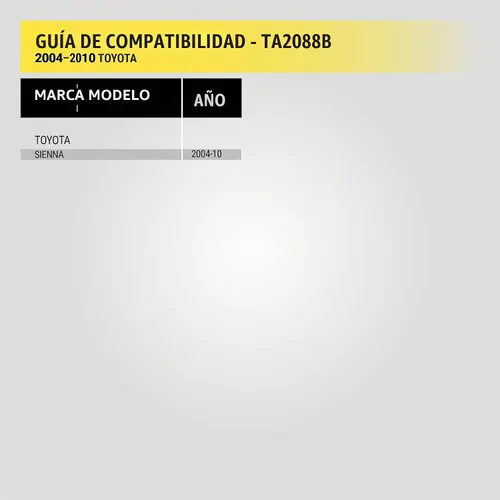Vista 3 de Scosche TA2088B - Kit de instalación de radio doble DIN para salpicadero compatible con determinadas minivan Toyota Sienna 2004-2010 - Kit