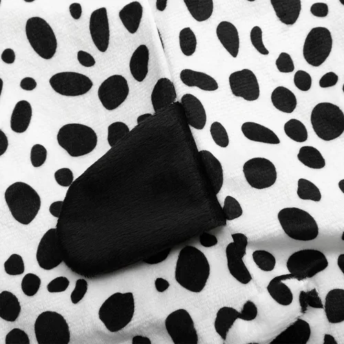 Vista 4 de HollyHOME Mameluco para bebé, cachorro dálmata, talla única para niños, ropa de dormir para perro, disfraz de cosplay