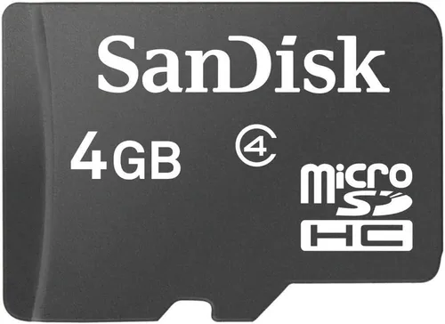 Vista 3 de SanDisk tarjeta portátil microSDHC sin adaptador, Negro