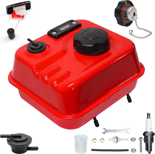Vista 10 de Indicador de combustible Tanque de combustible con válvula antivuelco para motor Predator 212 6.5HP 60363 Hemi, para mini bicicleta Coleman B200