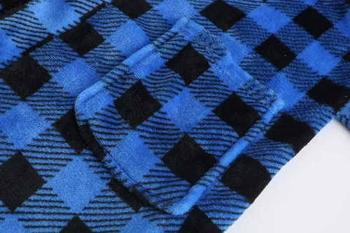 Vista 137 de E.W Apparel Bata de baño de forro polar con capucha para niños, bata suave y mullida para niños pequeños