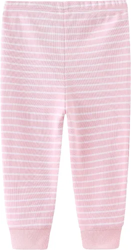 Vista 2 de Conjunto de canastilla para bebé, 9 piezas, conjunto de mamelucos y pantalones, conjunto de regalo unisex para bebé
