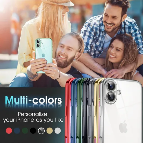 Vista 906 de Supdeal Funda cristalina transparente para iPhone 11, [No se amarillea] [Protección de la cámara] [Probado contra caídas de grado militar] Funda