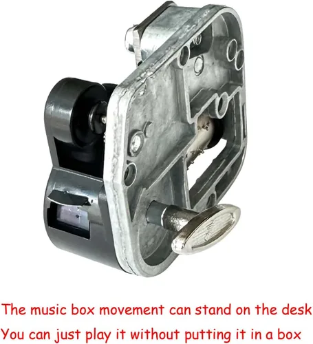 Vista 5 de Pursuestar Es un pequeño mundo, caja de música de cuerda, mecanismo musical de reloj de Yunsheng para reemplazo de cajas de música de bricolaje