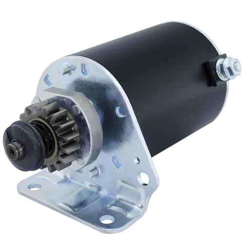 Vista 10 de 16 Dientes Nuevo Arranque Compatible con Briggs & Stratton 1972-2002 7HP-18HP 497595 391423 390838 392749 5742 John.Deere Cub Cadet Enfriamiento por