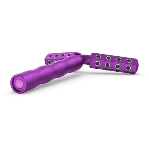 Vista 2 de Nurse Jamie Uplift Body Dual-Head Massaging Tool – Y-Shape Roller with 48 Stones & Vibration for Toning Face & Body