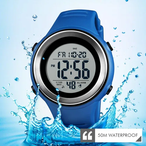 Vista 4 de SKMEI - Reloj deportivo para hombre con cronómetro LED