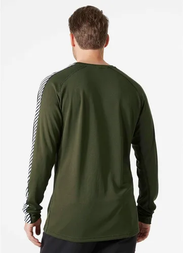 Vista 4 de Helly-Hansen Camiseta de cuello redondo LIFA Active Stripe para hombre