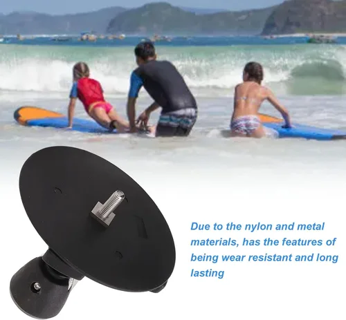 Vista 2 de Kadimendium Base de mástil de surf, base de mástil de windsurf 360° universal negro para exteriores
