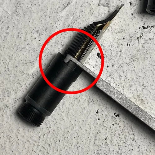 Vista 4 de Llave de herramienta de extracción de pistón y punta estilográfica para Pelikan Montblanc 146
