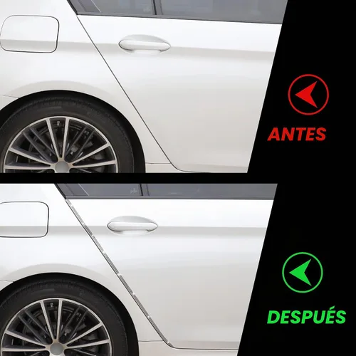 Vista 2 de TOMALL Bling Protector de Puerta de Coche Parachoques Anticolisión Tira Adhesiva de Cristal Antiarañazos Cristales Protector de Parachoques
