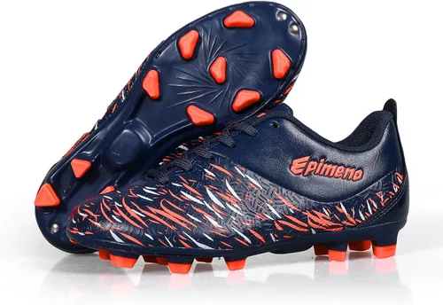 Vista 4 de Zapatos de fútbol unisex para niños y niñas, para terreno firme (niños pequeñosniños grandes)