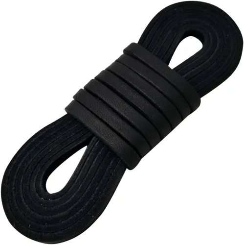 Vista 5 de TOFL Correas de cuero para manualidades y cordones de béisbol 2 piezas de 72 pulgadas de largo x 1/4 pulgadas de ancho x 1/8 pulgadas de grosor