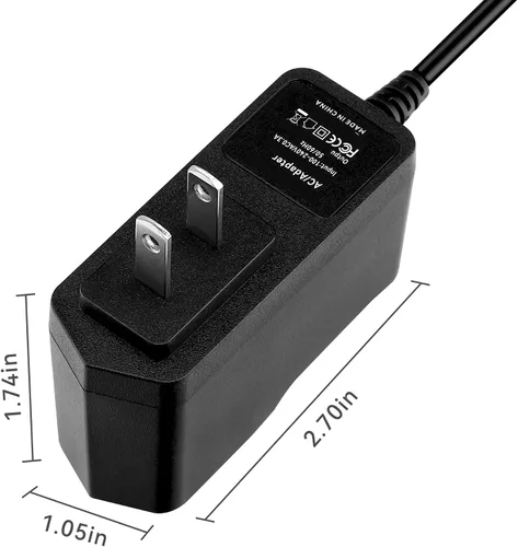 Vista 4 de Cargador de 5 V compatible con teléfonos inalámbricos Yealink IP PS5V600US W52P W52H W56P W76 Teléfonos de escritorio T40G T23G T21 T21P T30 T31P