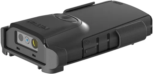 Vista 2 de NETUM Escáner de código de barras Bluetooth 2D, lector de código de barras QR portátil 3 en 1 pequeño con clip trasero