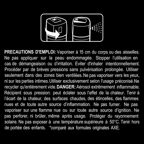 Vista 5 de Desodorante en Spray Axe Apollo 150 ml 3 Piezas