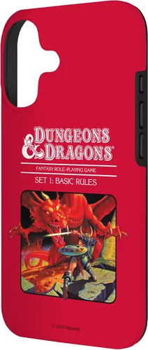 Vista 2 de Dungeons & Dragons Funda vintage con reglas básicas para iPhone 17