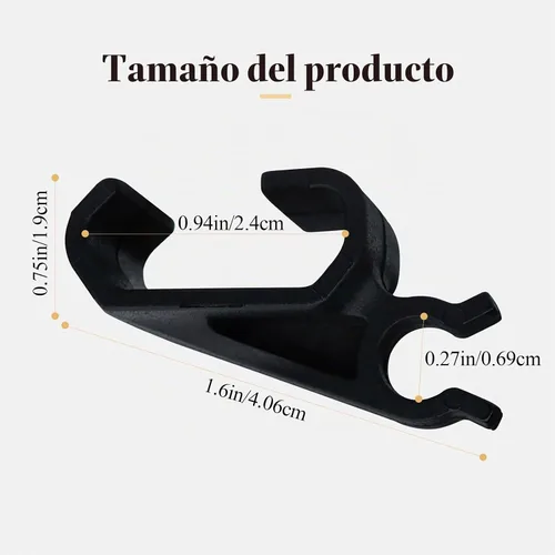Vista 7 de 2 clips de cubierta Tonneau 351B0024 Sustituto para clips de varilla