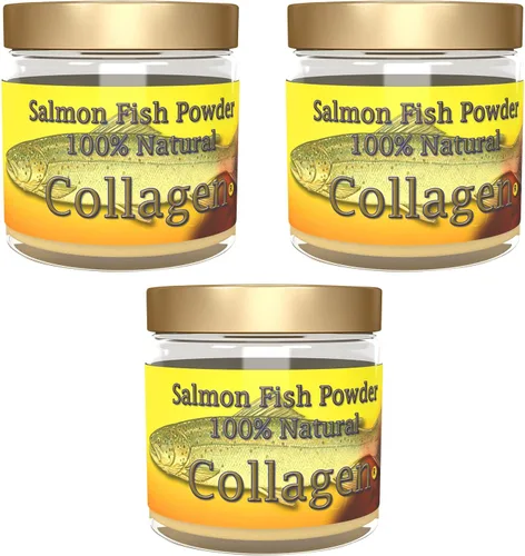 Vista 7 de Colágeno Marino SALCOLL COLLAGEN, colágeno de salmón para dolor en las articulaciones, artritis reumatoide, osteoporosis; ayuda a la regeneración