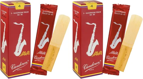 Vista 11 de Vandoren SR272R Saxo Tenor Java Red Cañas Fuerza 2; Caja de 5