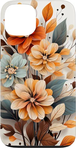 Vista 7 de Cute Fall Flower Sublimation Clipart Autumn Leaves Case for iPhone 17