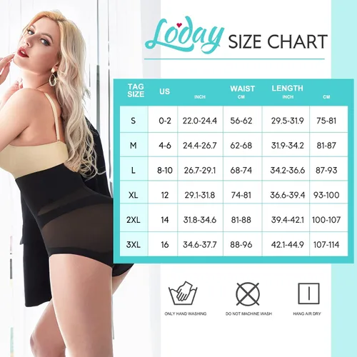 Vista 2 de LODAY Bragas moldeadoras de cintura alta para mujer ropa interior sin costuras