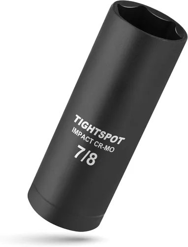 Vista 90 de TIGHTSPOT - Zócalo poco profundo de 1/2" Dr 1 1/2 pulgadas, antirredondo, 6 puntos, acero CRMO