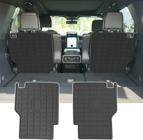 Vista 7 de powoq Alfombra de Carga Compatible con Jeep Grand Cherokee L 2021-2025 Alfombra de Maletero Overland Forro de Carga TPE Forro de Maletero