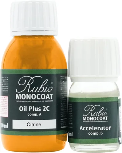 Vista 35 de Rubio Monocoat Tinte y acabado para madera de 650 pies cuadrados - Niebla 5% Oil Plus 2C Aceite de linaza ecológico de secado rápido