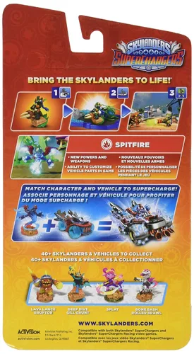 Vista 3 de Skylanders SuperChargers Drivers Spitfire Character Pack