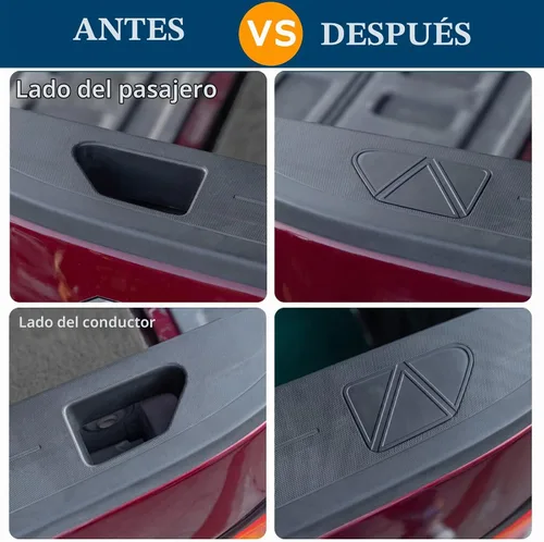 Vista 3 de JKCOVER - Fundas de bolsillo para riel de cama compatibles con Chevy Silverado/GMC Sierra 1500 2014-2018 y 2015-2019 Silverado/Sierra 2500/3500 HD