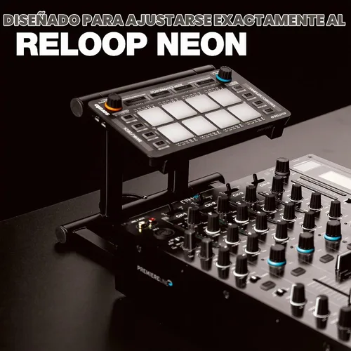Vista 3 de Reloop Soporte modular para controlador de almohadilla de rendimiento de neón