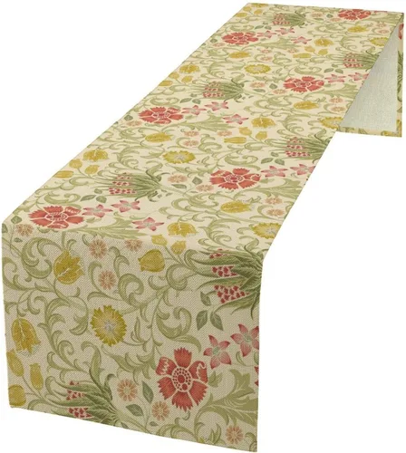 Vista 38 de Camino de mesa de estilo rústico retro, decoración de mesa de cocina, sala de estar, comedor, para el hogar, con diseño de osos, alces, ciervos