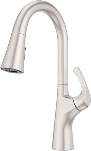 Vista 12 de Pfister Talega - Grifo de cocina extraíble en oro cepillado